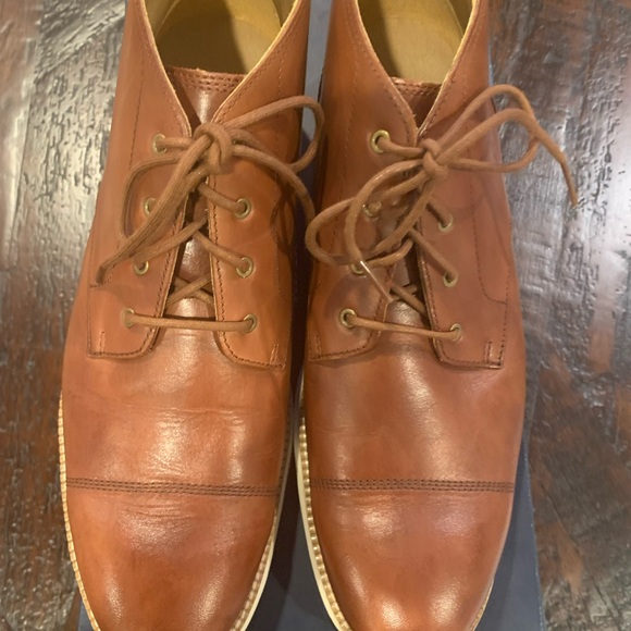 Cole Haan Men's Tan Leather Chukka Boots - Picture 2 of 5